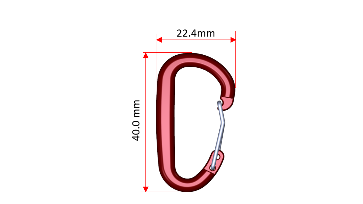 CB001_40MM CARABINEER