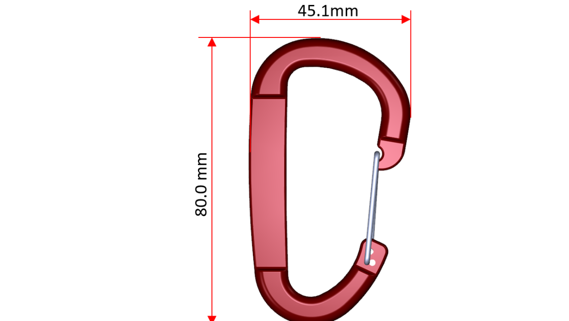 CB003_80MM CARABINEER