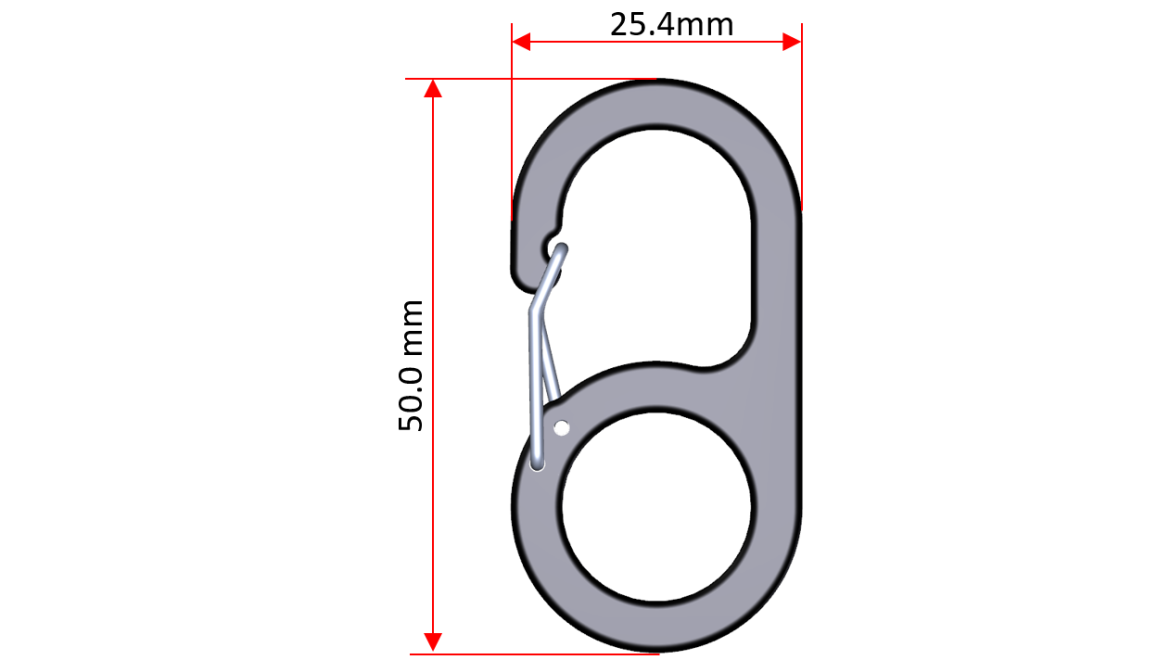 CB005_50MM_LOCK CARABINEER