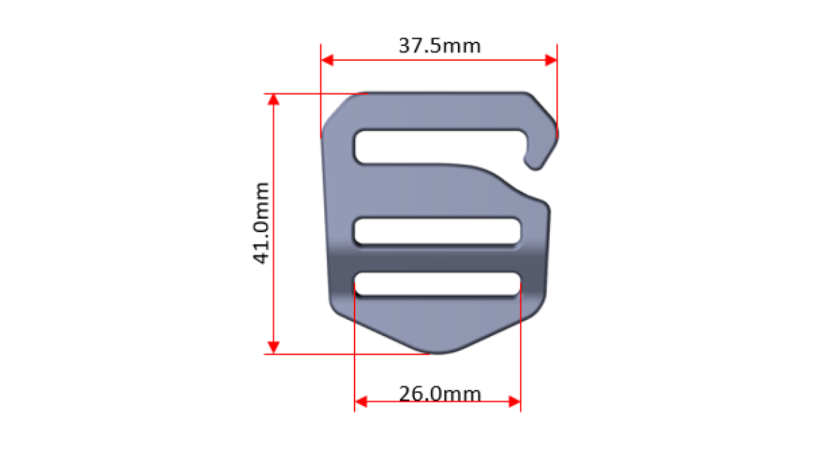 HK059_25MM TENSION HOOK